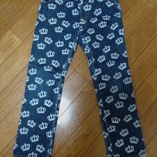 BABY DOLLデニムパンツ110