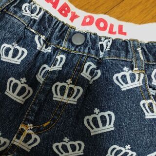 BABY DOLLデニムパンツ110の画像