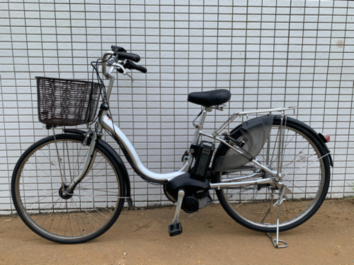 YAMAHA PAS natura シルバー　新基準　電動自転車