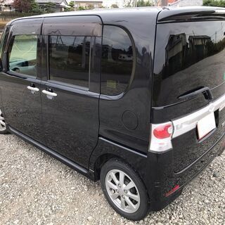 ★☆乗り出し２０万円☆★ 説明動画あり♪漆黒のタントカスタムちゃん♪さいたま市発・大宮&川口ナンバーは登録費用サービス！！H20式 車検満タンでお渡し(*^^)vの画像