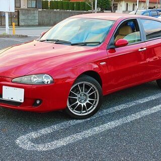 ★車検R4/4★H20年 アルファ147後期★TS★本革シート★OZの17インチアルミ他の画像