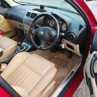★車検R4/4★H20年 アルファ147後期★TS★本革シート★OZの17インチアルミ他の画像