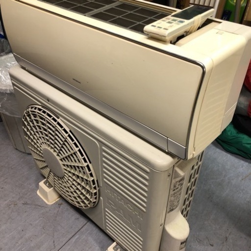 HITACHI 日立ルームエアコン ルームエアコン RAS-S63Z2 R410 2010年製