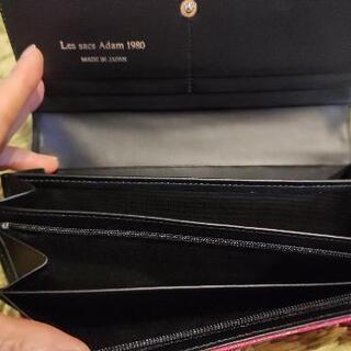 現金払い　新品 未使用 美品 エナメル お財布 ルサックアダムの画像