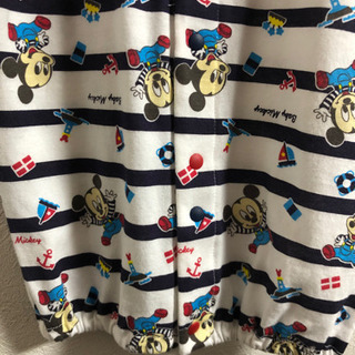 ミッキー　長袖コンビドレス　新品未使用の画像