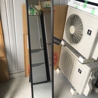 IKEA 全身鏡　黒