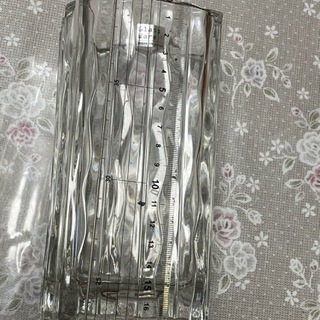 【新品】ガラス製　花瓶　の画像
