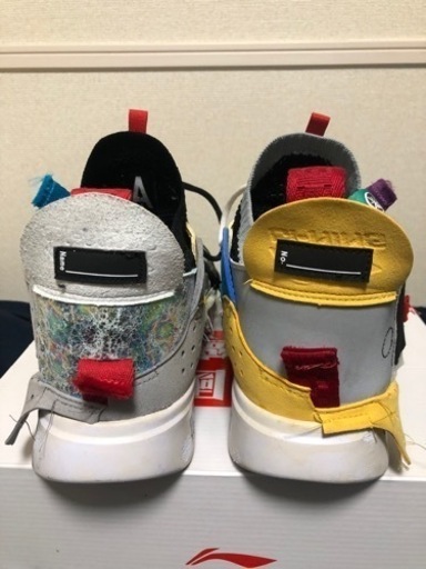 【値下げ】LI-NING（リーニン）スニーカー【美品】28cm【箱あり】