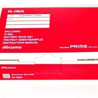 ★ガラケー　docomo ドコモ N-06a　Bluetooth　NTT　N06A　美品！！の画像