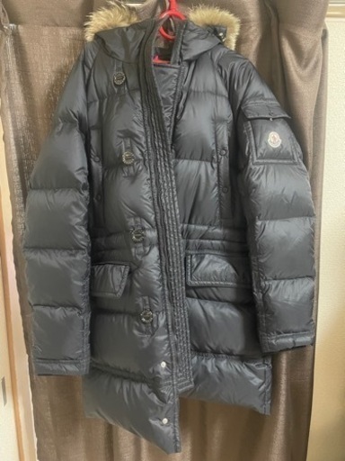 ★早い人勝ち★モンクレール　ダウン　コート　ビセンティ　コヨーテ　ファー　毛皮