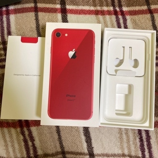 SIMフリー iPhone8 64GB レッド 本体と外箱のみ