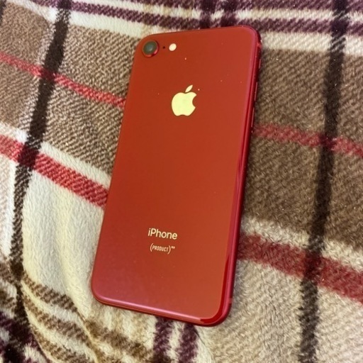 SIMフリー iPhone8 64GB レッド 本体と外箱のみ