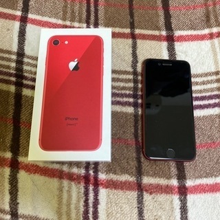kn2☆3人がけソファ☆座り心地最高☆SIMフリー iPhone8 64GB レッド