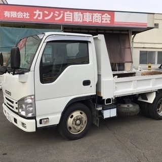2t ダンプ 貸します 1日 5,500円 レンタカー 運搬 引っ越し 福島市 カンジ自動車商会の画像