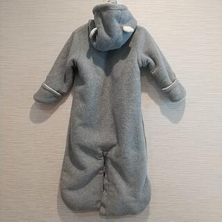 【baby Gap】グレーのおくるみの画像