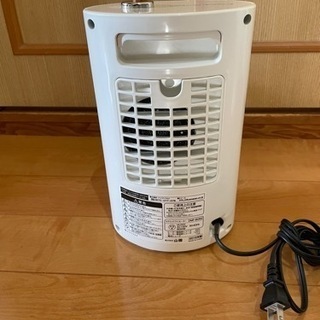 【商談中】山善　セラミックファンヒーターの画像