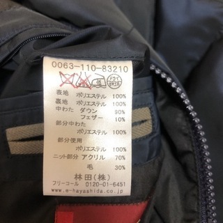 メンズ　ダウンコートの画像