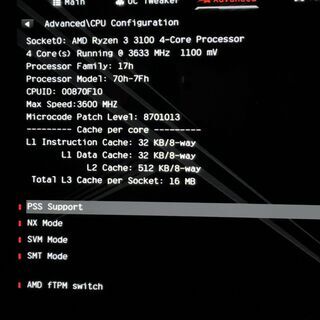 GTX1070 RYZEN3 3.6MHz32GB500GBSSD1TBHDDゲーミングPCの画像