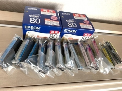 EPSONプリンターインク　80L