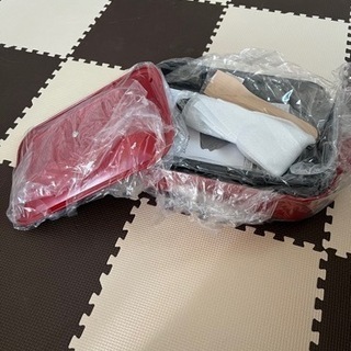 ⭐︎新品・未使用⭐︎ブルーノ  コンパクトホットプレート　レッドの画像