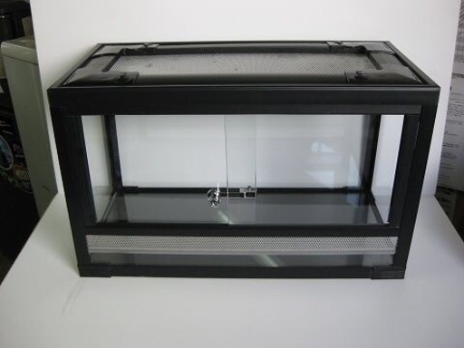 【爬虫類・両生類飼育ゲージ】ハチクラオリジナル 60×45×45