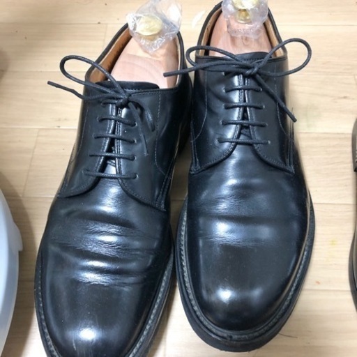 リーガル 、REGAL、黒、26センチ、ストートチップ、