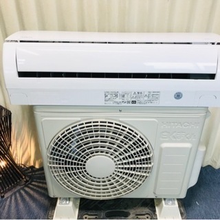 HITACHI?白くまくん✨冷暖房✨エアコン?6畳用?清掃済?
