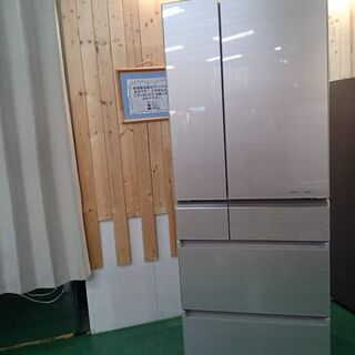 Panasonic 2019年製 501L 6ﾄﾞｱ冷蔵庫 NR-F505XPV-N【愛品倶楽部柏店】【愛柏RZ】の画像