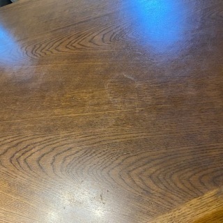 天然木　高級ローテーブル　大　150 × 80 × 35.5 差し上げますの画像