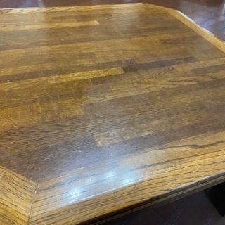 受け取り先決定　天然木　高級ローテーブル　小　70 × 70× 36.5の画像