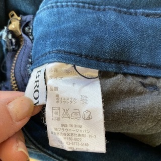 デニムパンツ　　の画像