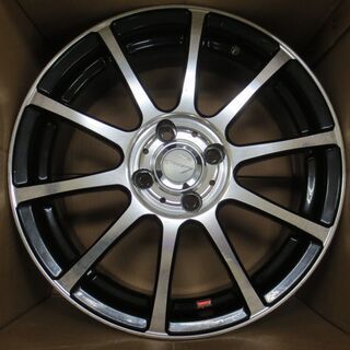 ◆◇美品 アルミホイール weds Leonis ウェッズ レオニス 16インチ 6J +43 PCD100 4穴 コンパクトカー 軽自動車◇◆の画像