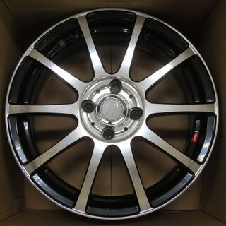 ◆◇美品 アルミホイール weds Leonis ウェッズ レオニス 16インチ 6J +43 PCD100 4穴 コンパクトカー 軽自動車◇◆の画像