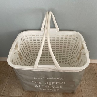 (大) ランドリーバスケットの画像
