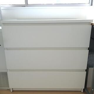 イケア　IKEAの洋服タンス　MALM マルム
