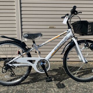 新品★未使用　男の子マウンテンバイク　24インチ　適用身長約115㎝～155㎝