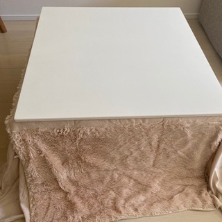 こたつ　こたつ布団付きの画像