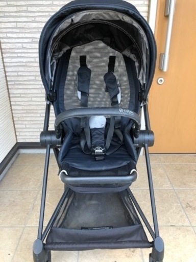 フルセット付けます。サイベックス ミオス フレーム＆シート・シートパックセット（マットブラック×ディープブラック）cybex