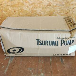 愛品館市原店】未使用品 一般工事排水用水中ポンプ ツルミポンプ KTZ31.