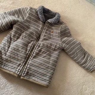 リバーシブル gap  茶色ベビー 80㎝   冬服防寒具の画像