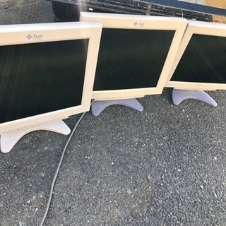 PCモニター　3台　差し上げます！