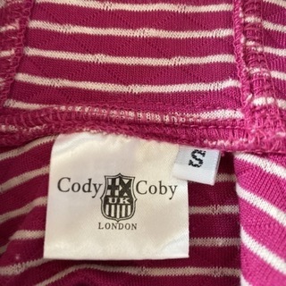 codycoby❤︎ベビーポンチョ ピンク　羽織　かわいい コーデイーコービー  の画像