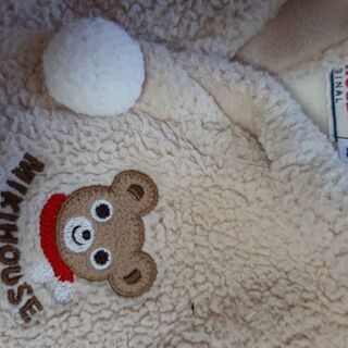 ミキハウス　MIKI HOUSE　ロンパース　80サイズの画像