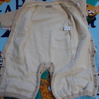 ミキハウス　MIKI HOUSE　ロンパース　80サイズの画像