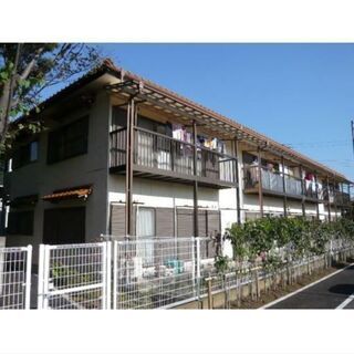 原木中山駅10分・２DK　男性限定！角部屋・最上階　二人入居OK...