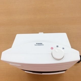 無料！セラミックヒーター✨YUASA　YA-S1260S(WH)✨少し難あり　動作は問題なし✨2015年製✨トイレや脱衣所にオススメです✨中古品の画像