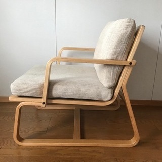 無印　良品　リビング　ソファ　イス　チェアの画像
