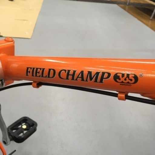 S122 折りたたみ自転車 FIELD CHAMP フィールドチャンプ オレンジ 美品