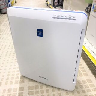 3/2【大特価】IRIS OYAMA/アイリスオーヤマ 空気清浄機 PMAC-100 2018年製 ホワイトの画像