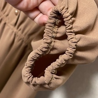 【試着のみ】ロングワンピース　Lの画像